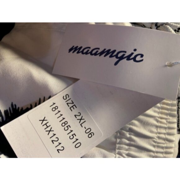 ✨✨MaaMgic Men's Swim Trunks 2XL NWT - Picture 6 of 7